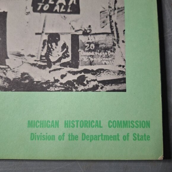 Michigan History Fall 1969 Book Historical Commission Department of State Green - Picture 4 of 11